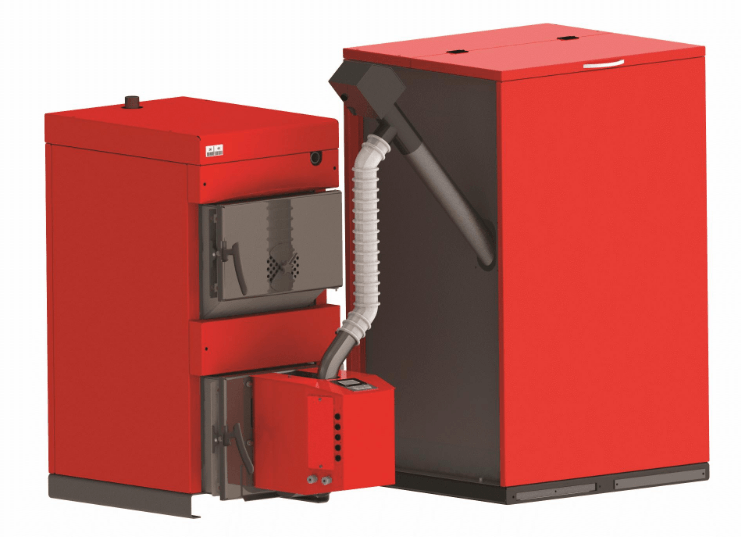 Твердотопливный котел BURNiT WBS-N 25 с пеллетной горелкой купить в Слониме
