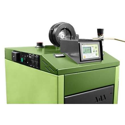 Твердотопливный котел SAS UWT 90 с автоматикой в Слониме