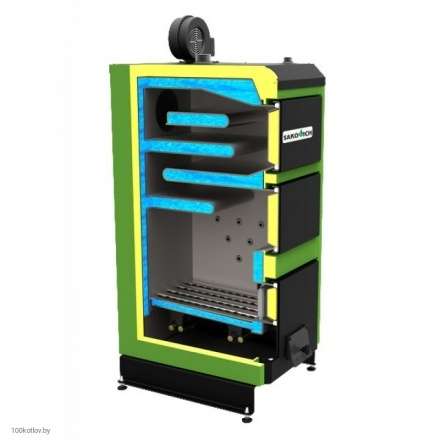 Твердотопливный котёл Sakovich WG Lux 15 в Слониме