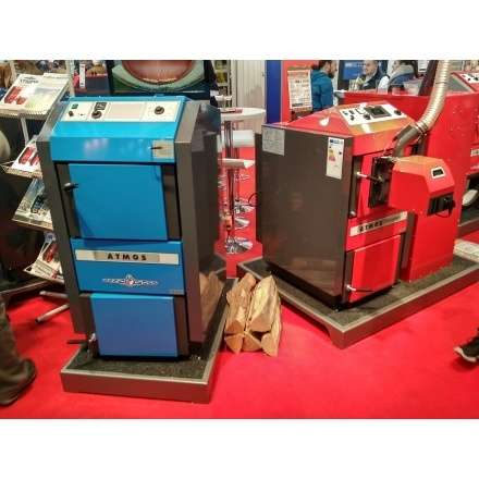 Твердотопливный котёл Atmos DC 50 S с пеллетной горелкой Амазонка бай фото в Слониме