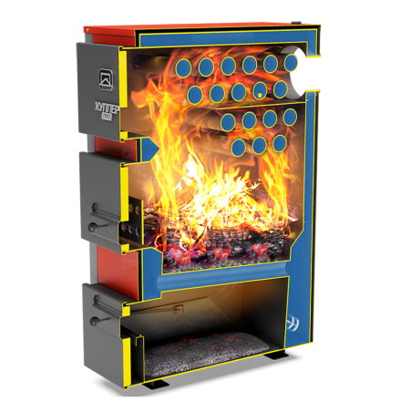 Твердотопливный котел Теплодар Куппер ПРО-36 (2018) Амазонка бай фото в Слониме