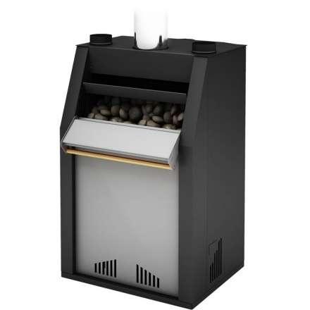 Стальная печь-камин Теплодар Сиеста 20 фото в Слониме