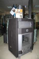 Стальной камин со стеклом Теплодар Сиеста 20 фото  в Слониме