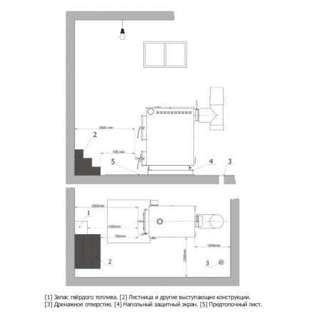 Твердотопливный котел Теплодар Куппер Практик 20 1.1 в Слониме