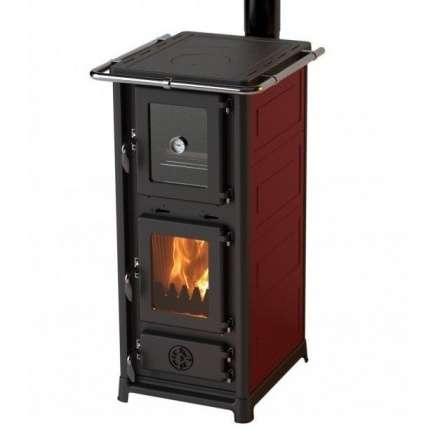 Печь-камин MBS Olympia Plus бордовая Амазонка бай фото в Слониме