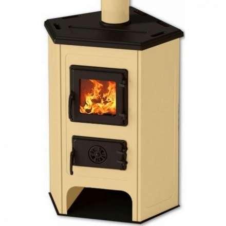 Печь-камин MBS Corner кремовый фото в Слониме