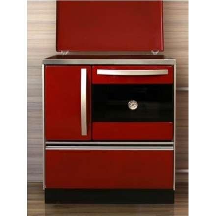 Плита на дровах MBS Royal 720 Plus P (с крышкой) красная в Слониме