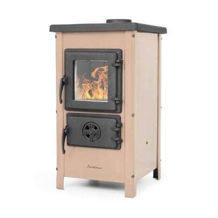 Печь-камин MBS Happy Eco кремовый купить в Слониме