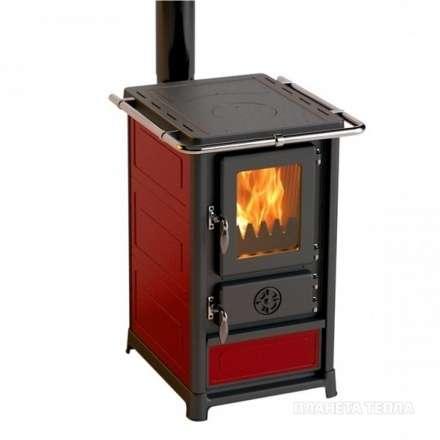 Печь-камин MBS Olymp Plus красная фото в Слониме