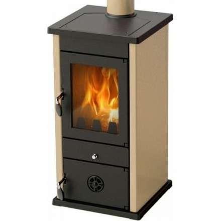 Печь-камин MBS Vesta Eco кремовая фото в Слониме