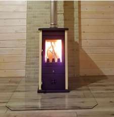 Печь-камин MBS Vesta Eco кремовая в Слониме