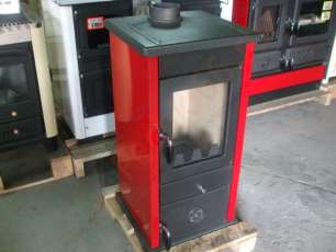 Купить Печь-камин MBS Vesta Eco бордовая в Слониме в Слониме