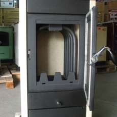 Купить Печь-камин MBS Thermo Vesta Plus кремовая (с водяным контуром) в Слониме в Слониме