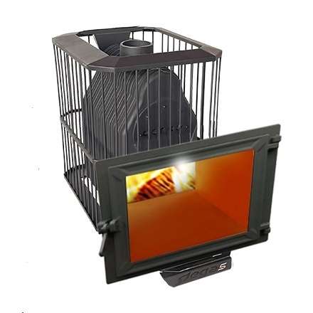 Печь Пегас 16 NEXT панорама сетка фото в Слониме