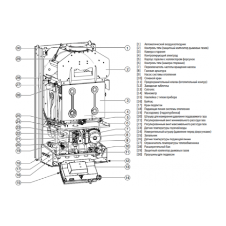 Газовый котел Bosch GAZ 4000 ZWA 24-2 K в Слониме