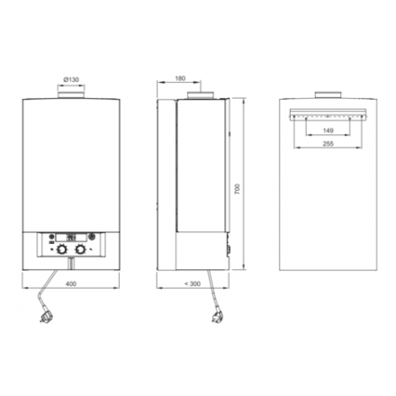 Газовый котел Bosch GAZ 3000 W ZW 14-2 DHAE в Слониме
