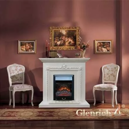 Электрокамин Glenrich Majestic Black в Слониме