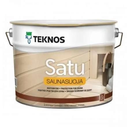 Пропитка для бани TEKNOS SATU SAUNASUOJA 9 л в Слониме